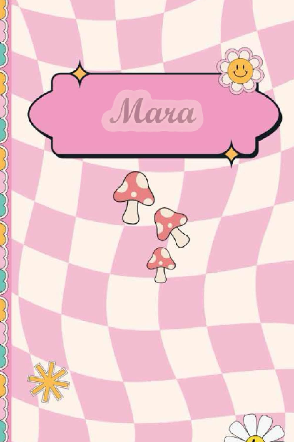 Mara Notizbuch: Ein wunderschönes liniertes Notizbuch als Geschenk für Frauen oder Mädchen mit dem Namen Mara