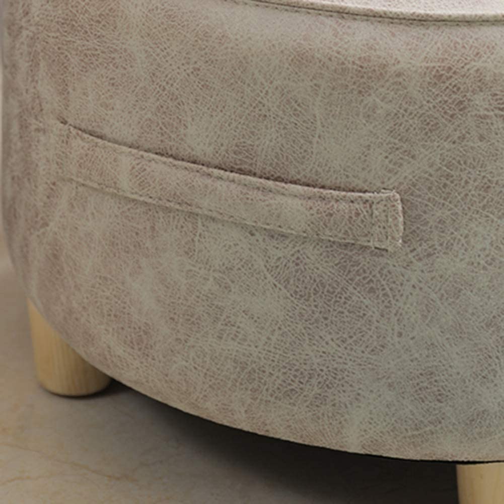 Stołek podnóżek Sofa stołek przenośna ręczna ławka na buty stolik kawowy salon moda kreatywność strona główna dekoracyjna, 8 kolorów(F-48x25cm