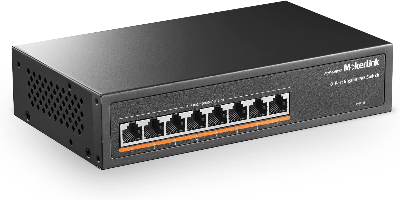 8-Port Gigabit PoE