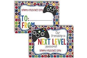 Next Level Friend Video Game Valentine's Day Cards for Kids