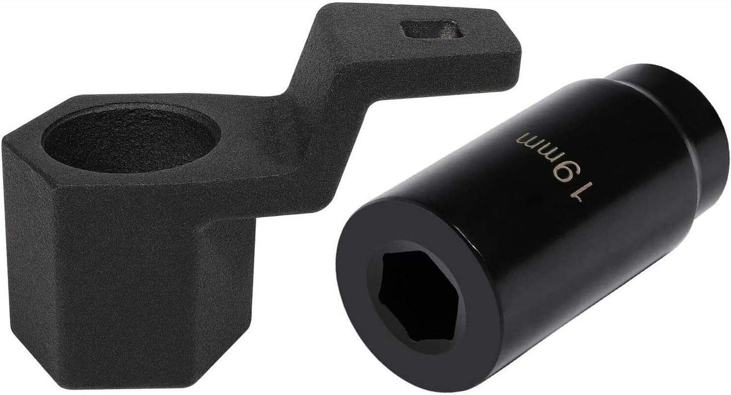 MX 19 mm Harmonic Balancer Socket & 50mm Crankshaft Crank Pulley Wrench