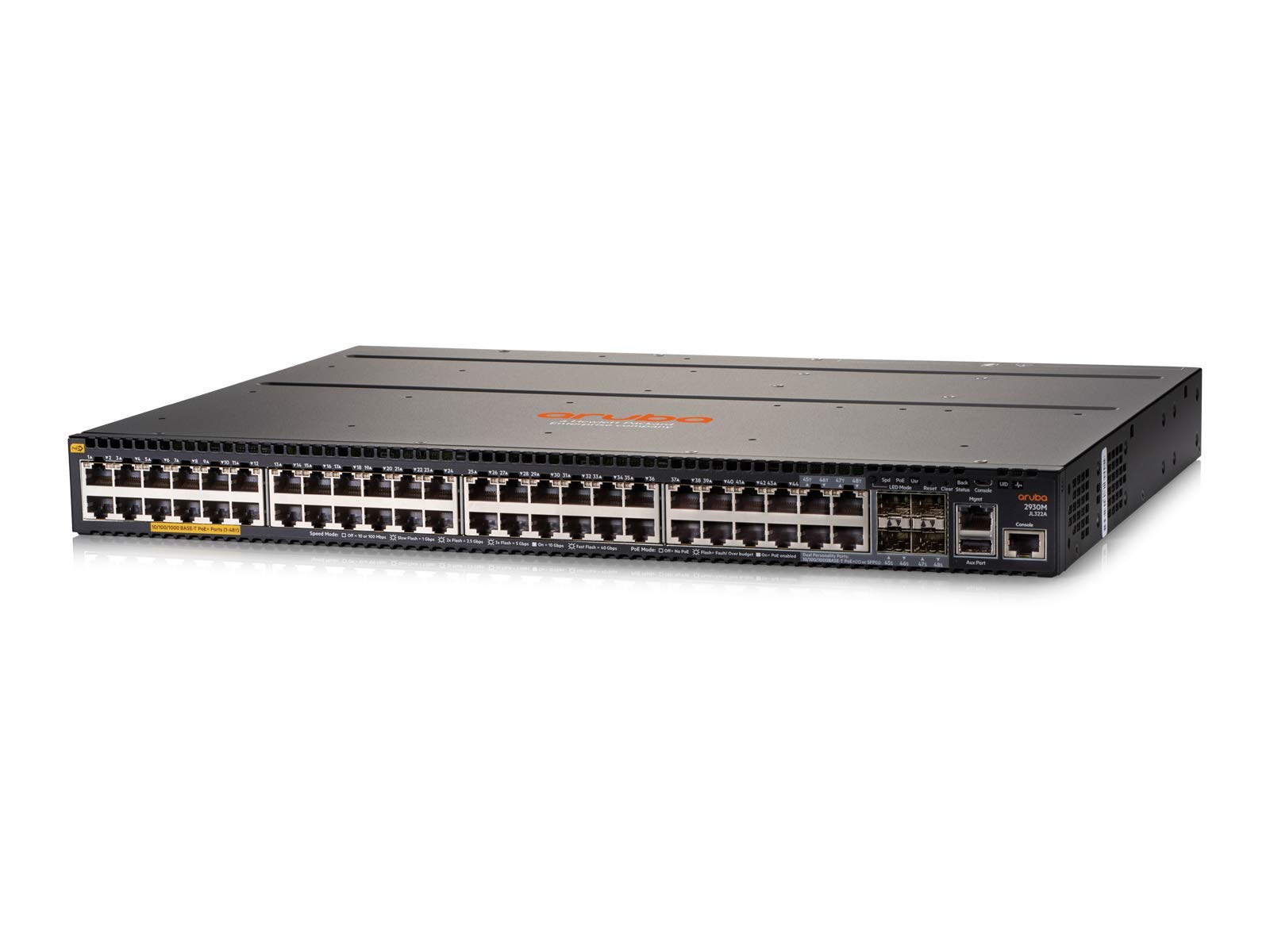 Amazon.com: HPE Aruba 2930M JL322A 48-Port PoE Gigabyte Ethernet