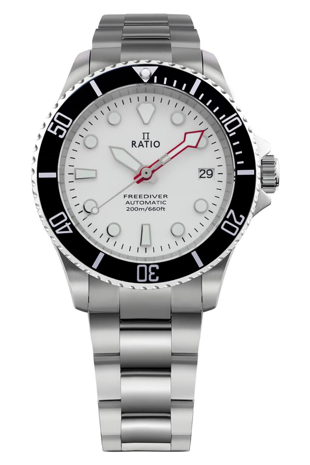 FreeDiver Sapphire Crystal Diver Watch Japanese Automatic Dive Watch 200m Water Resistant Diving Watches for Men