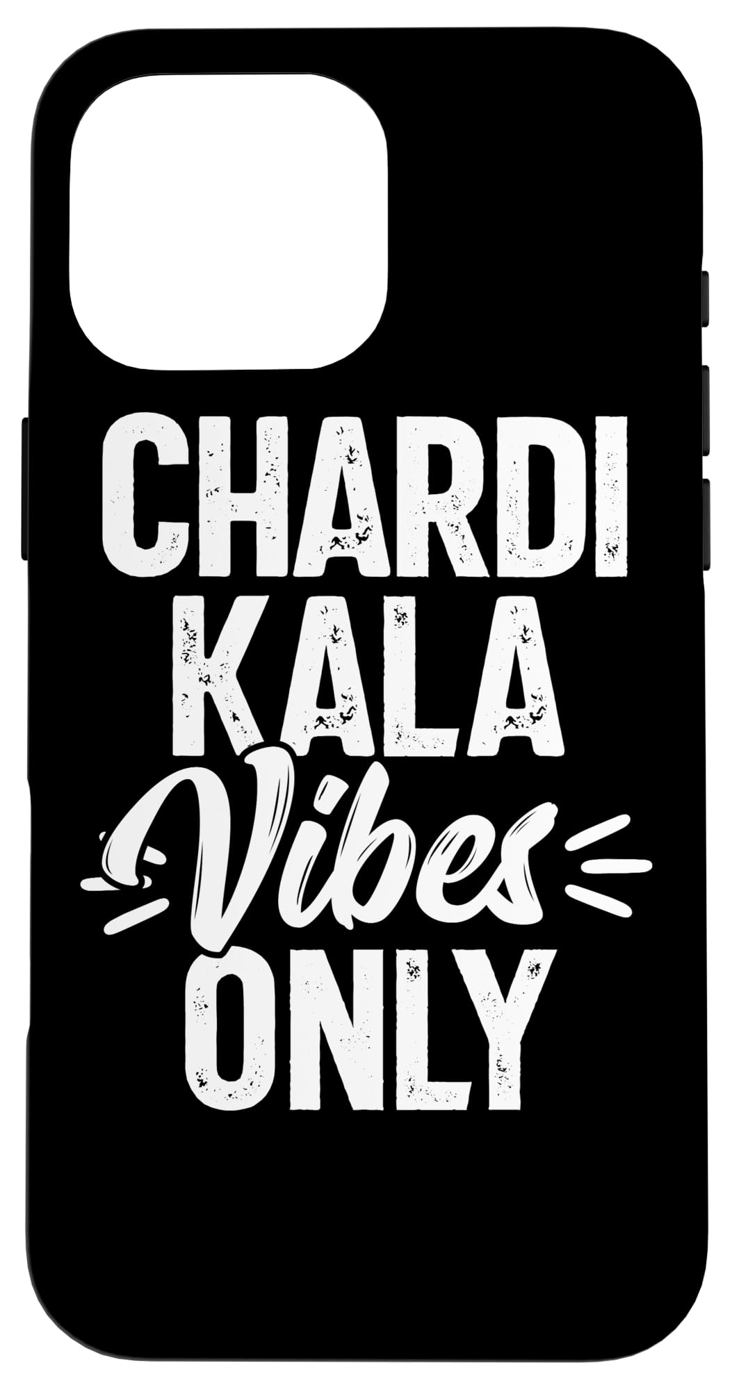 iPhone 16 Pro Max Chardi Kala Vibe Punjabi Desi Sikh Funny Indian Novelty Case