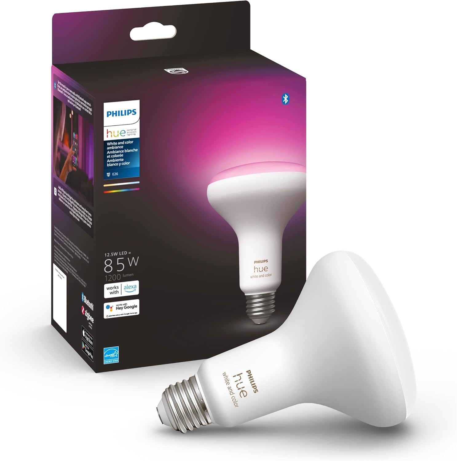 PHILIPS Hue White Ambiance 3個 Hue Starter Kit: Dimmer Switch + 3-pack E27 LED Bulbs White