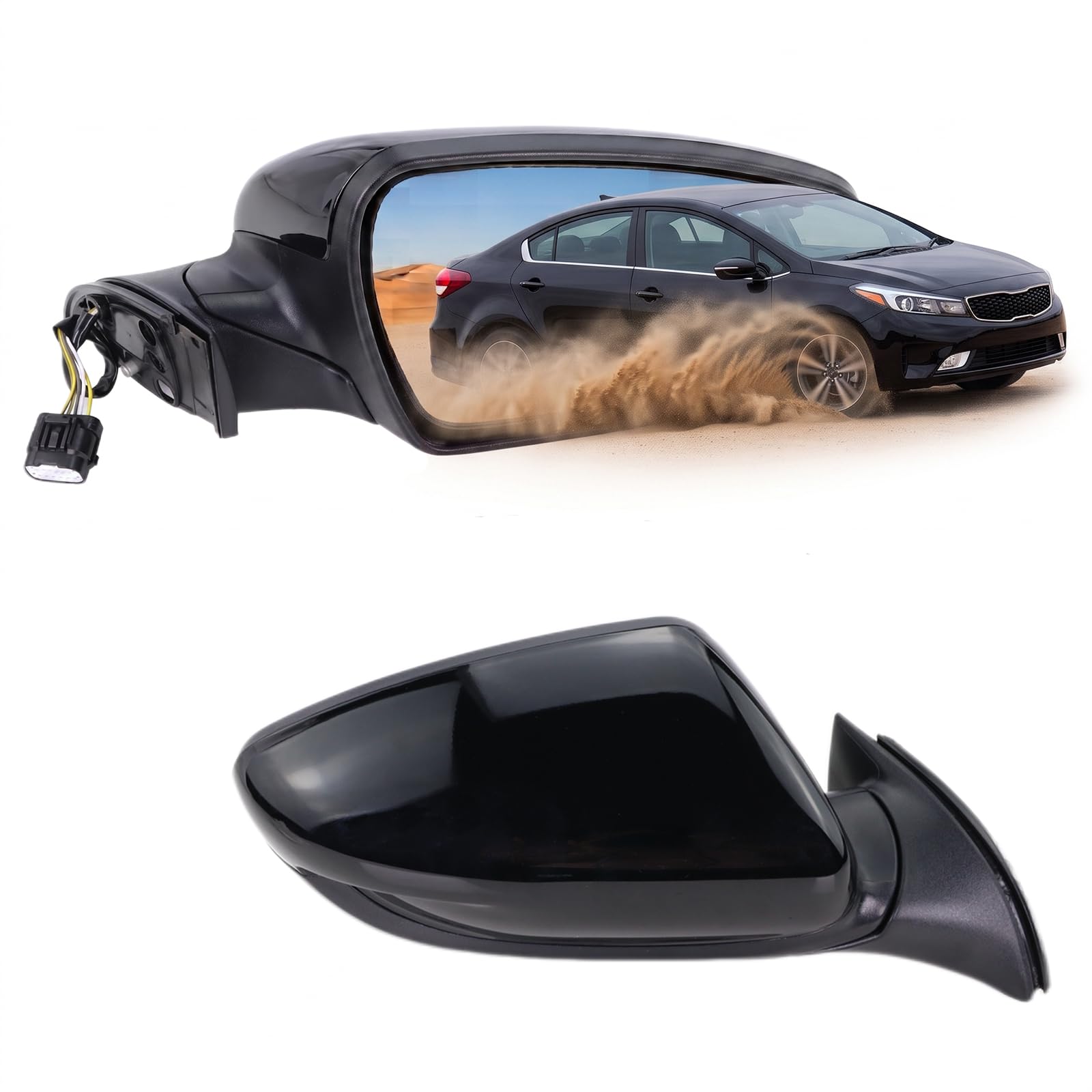 Amazon.com: Right Passenger Side Mirror Compatible with 2017 2018