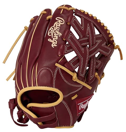 ローリングス(Rawlings) 野球用 グラブ グローブ ソフトボール用 女子専用 ガールズフィット HYPER TECH R2G GS5FHTY14GF オールラウンド用 シェリー 11.5インチ ※左投げ用