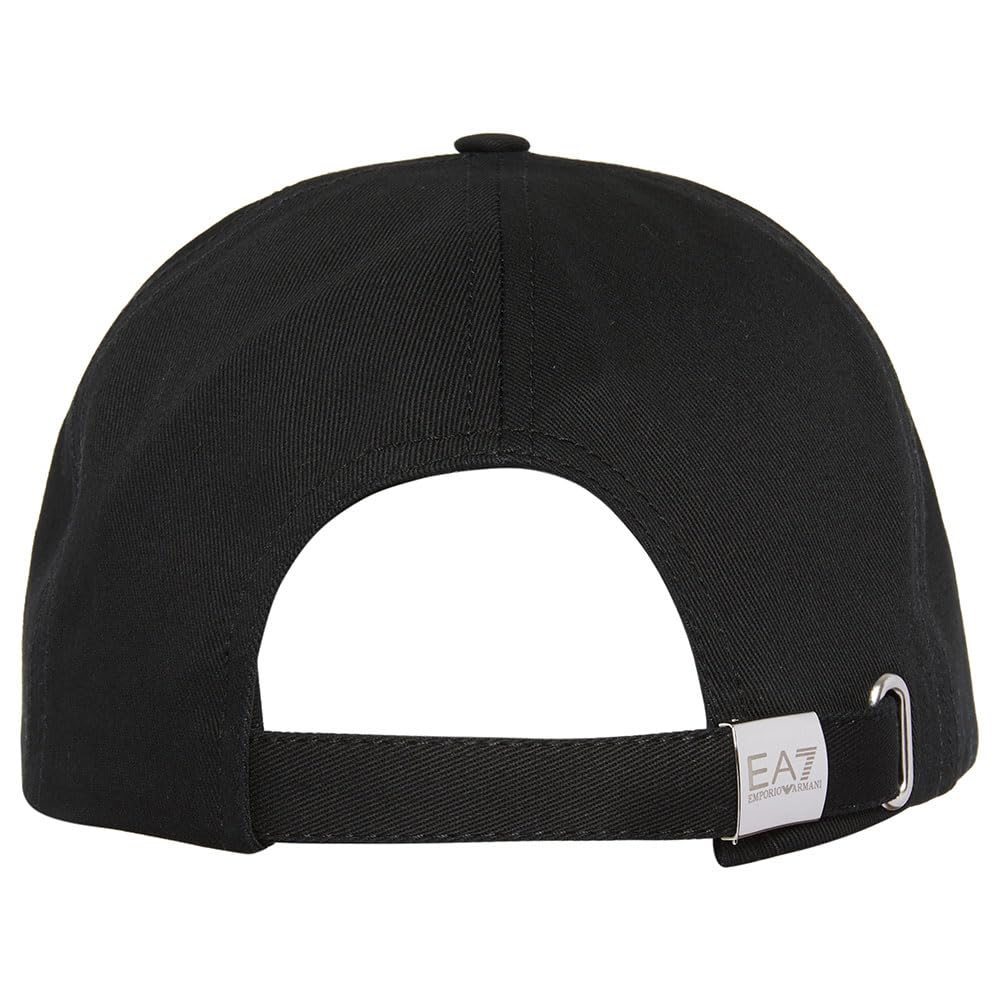 Cappello unisex Emporio Armani EA7 baseball hat black/ silver C25EA01 7X000005 AF11989 M