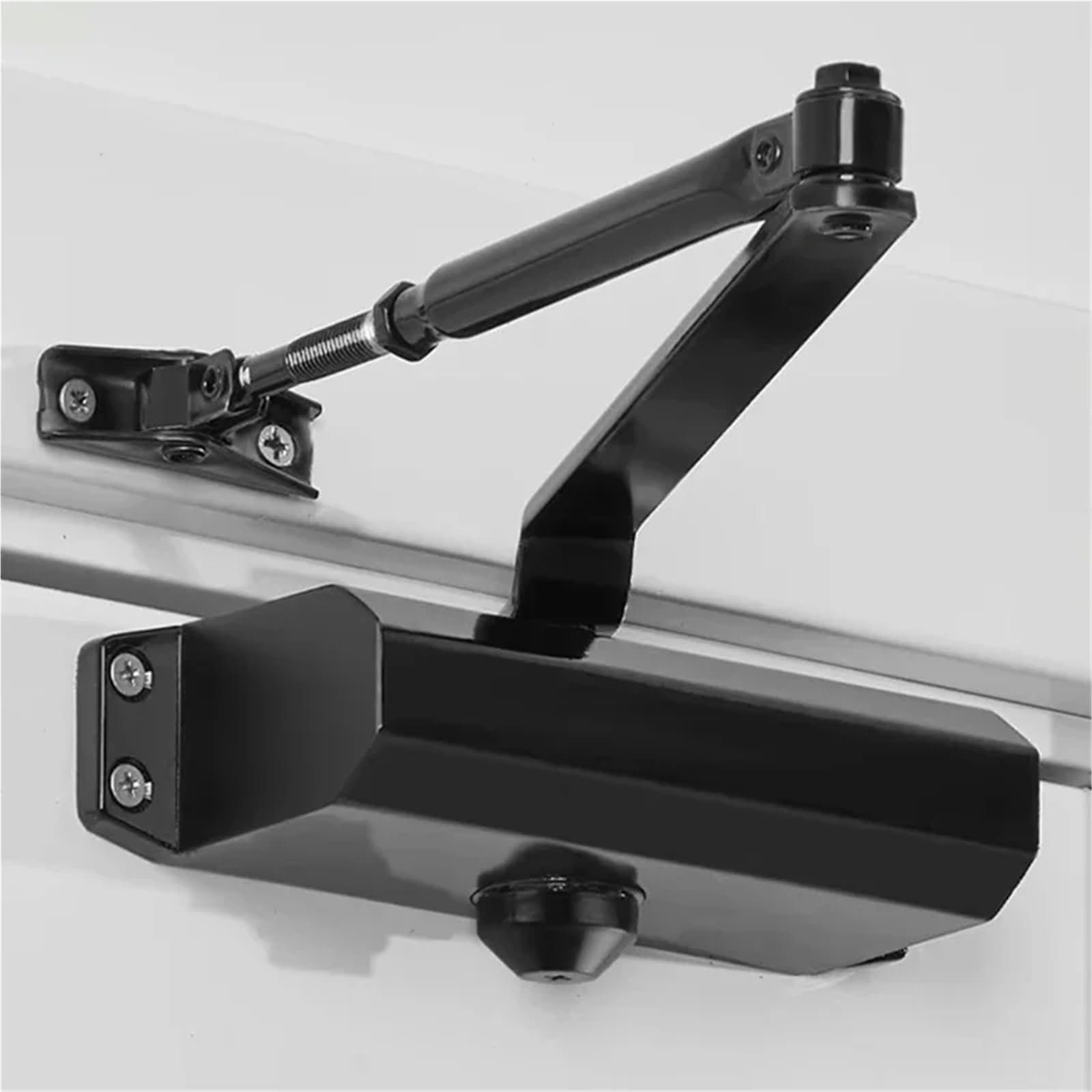 Bufor hydrauliczny automatyczny samozamykacz do drzwi 25 kg do 85 kg regulowana prędkość pozycjonowanie sprzęt do zamykania drzwi metalowy bufor sprężynowy (M-automatyczna płatność)