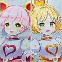 Amazon.co.jp: #コンパス ミニタペストリー リリカ ルルカ Z