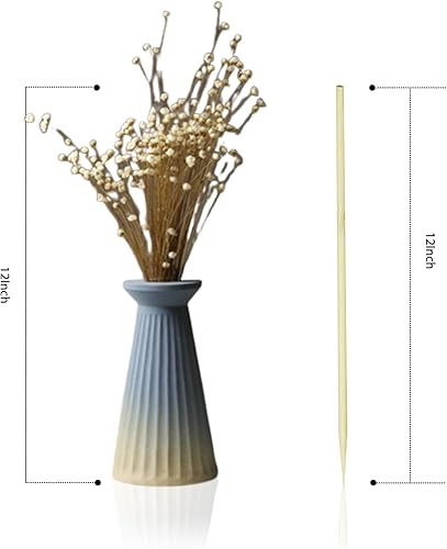 Miniatura 2 de 200 brochetas de bambú natural de   0.157 in perfectas para fuentes de chocolate, barbacoas, aperitivos, parrillas, brochetas, frutas, cocina,