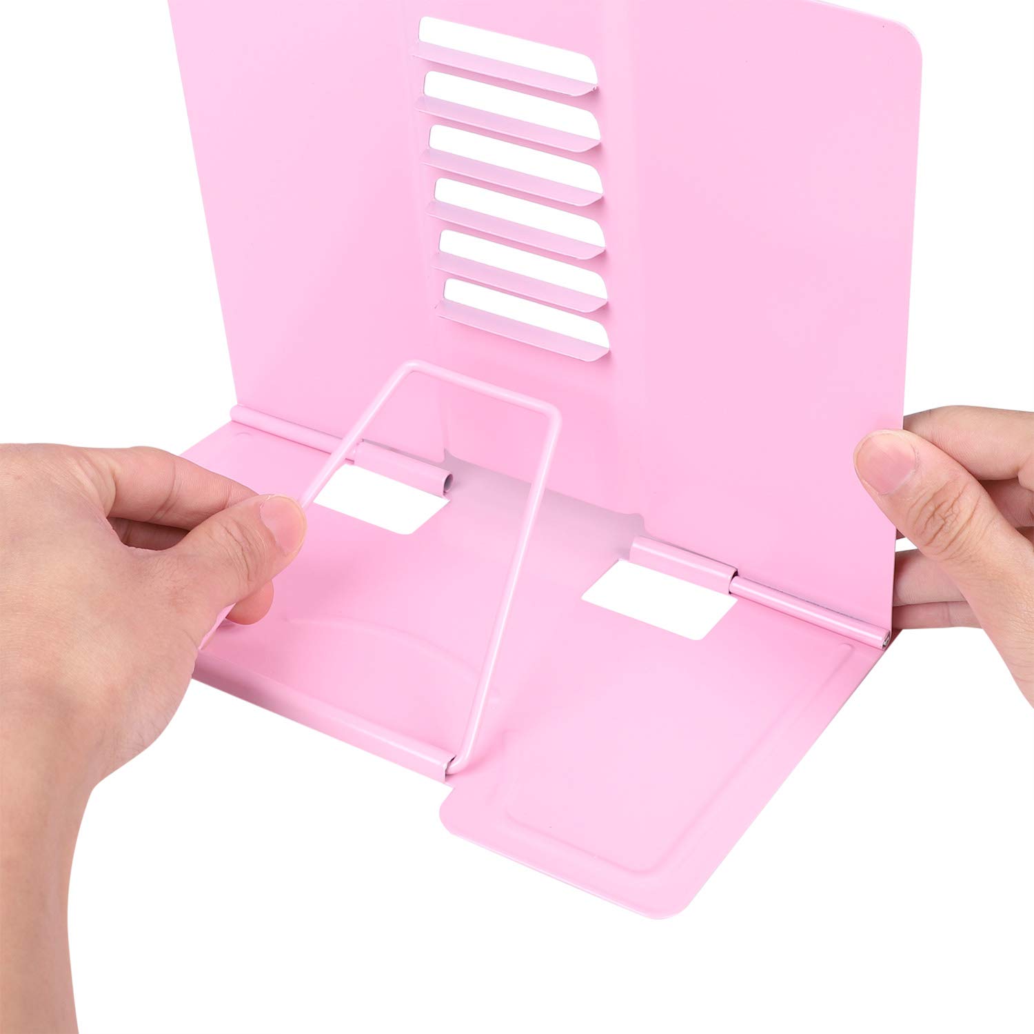 BESIGN BS02 Supporto per libri da lettura, Portalibri regolabile, Supporto ergonomico per laptop