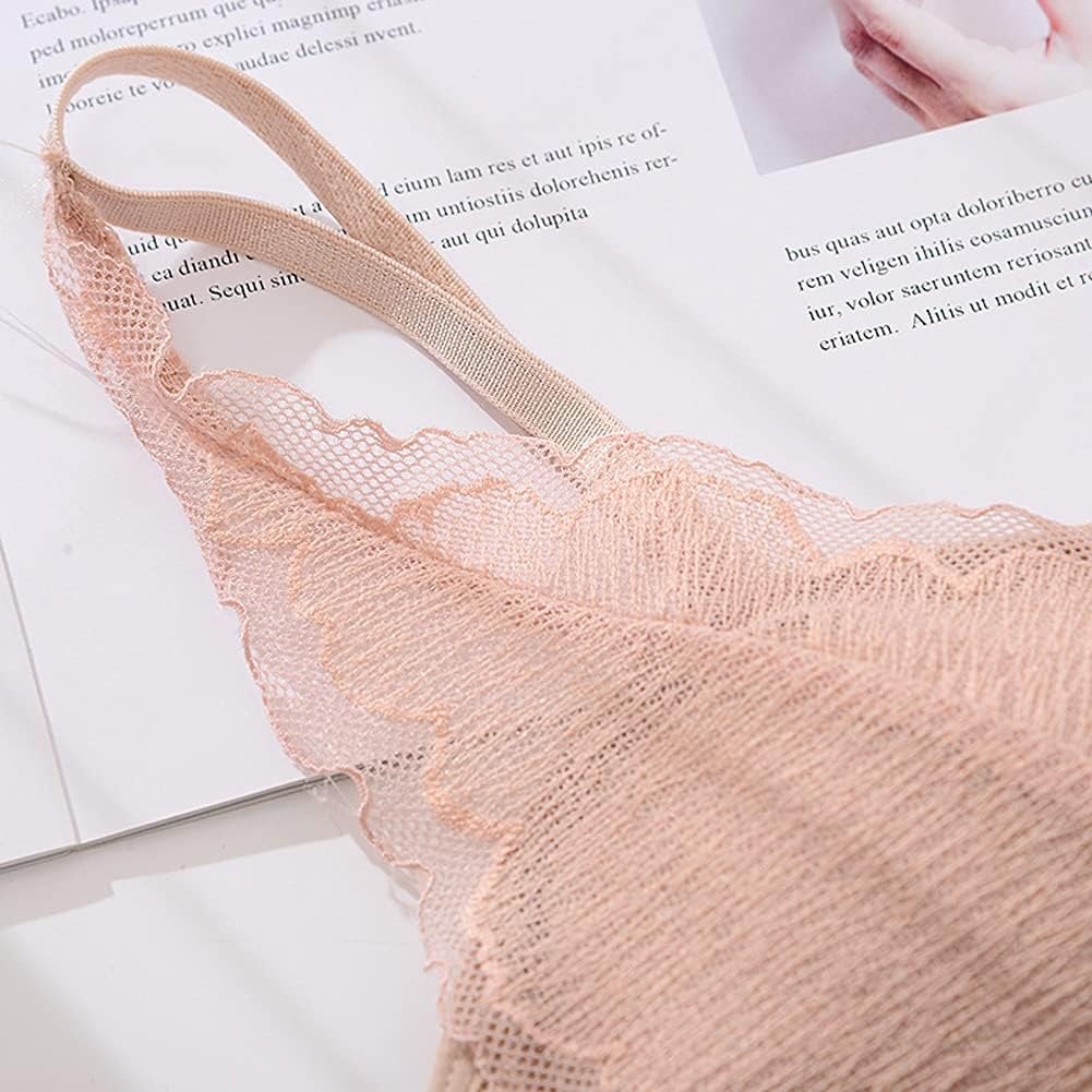 Seamless Soft Bras for Women Thin Strap Push Up Bra Backless Comfort Underwear Bralette Sexy Lingerie