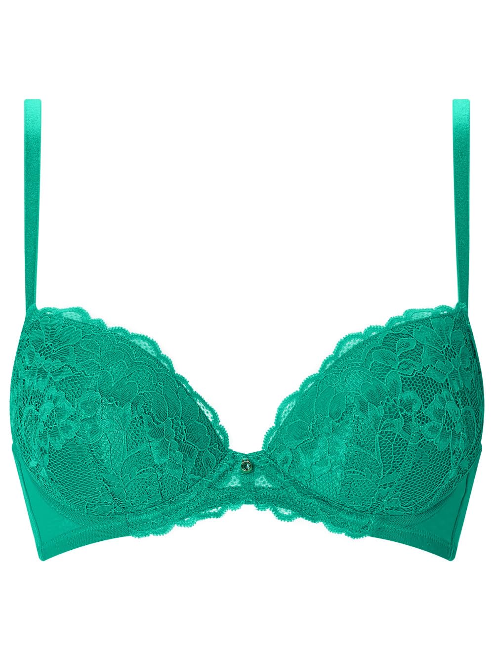 Ann Summers Green Sexy Lace Padded Plunge Bra, 36B