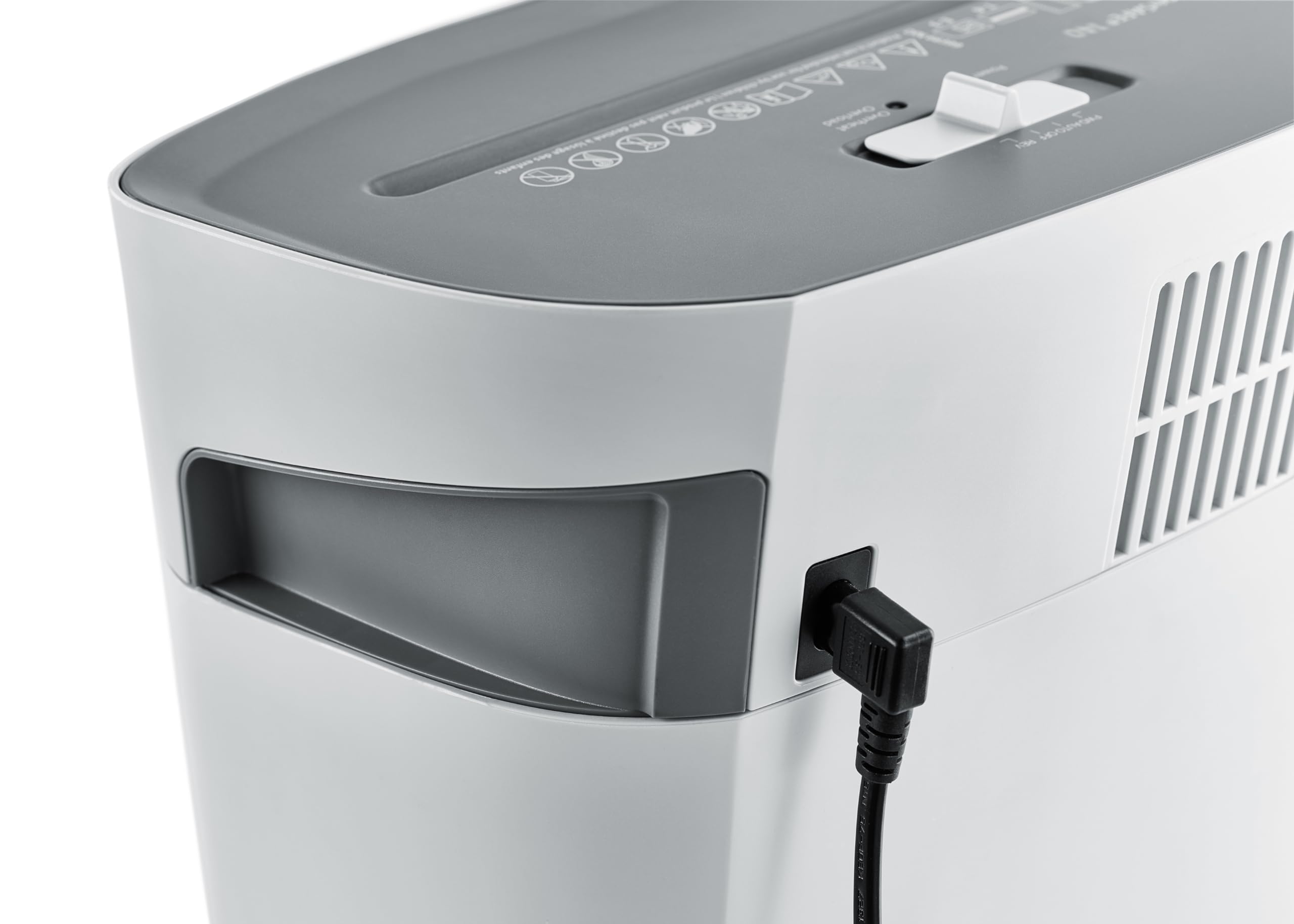 Dahle PaperSAFE PS 140 distruggidocumenti (10 fogli, livello di sicurezza P4, taglio a particelle, privo di olio e manutenzione, 12 litri), grigio