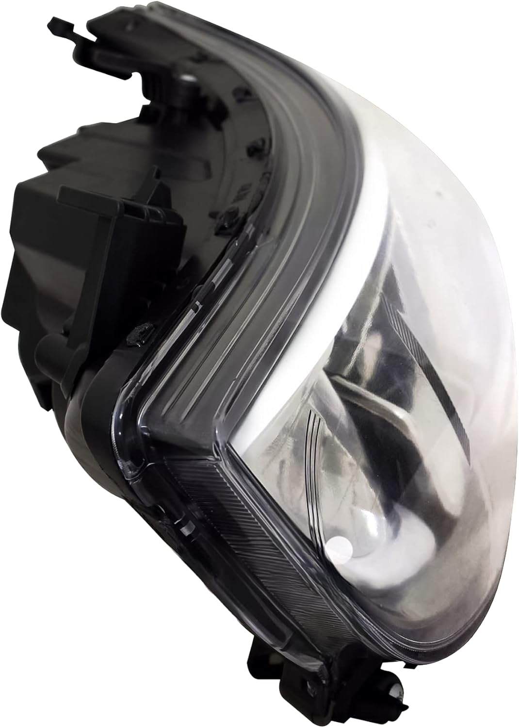 ALLIGATOR AUTO LIGHTS Compatible With Hyundai Accent 2015-2017 Sedan/Hatchback Halogen Headlight Headlamp Assembly With Bulbs Left/Driver Side/ 92101-1R710 / HY2502192, DOT/SAE Compliant
