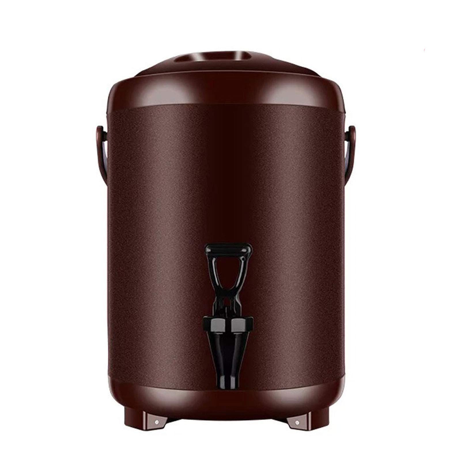 Frascos Térmicos para Bebida, Jarra Térmica Termo para Bebidas Té y Café, Dispensador de Agua Fria y Caliente Hervidor de Bebidas para fiestas, Oficina y Buffets, Aislamiento 12h, 6L/8L/10L/12L