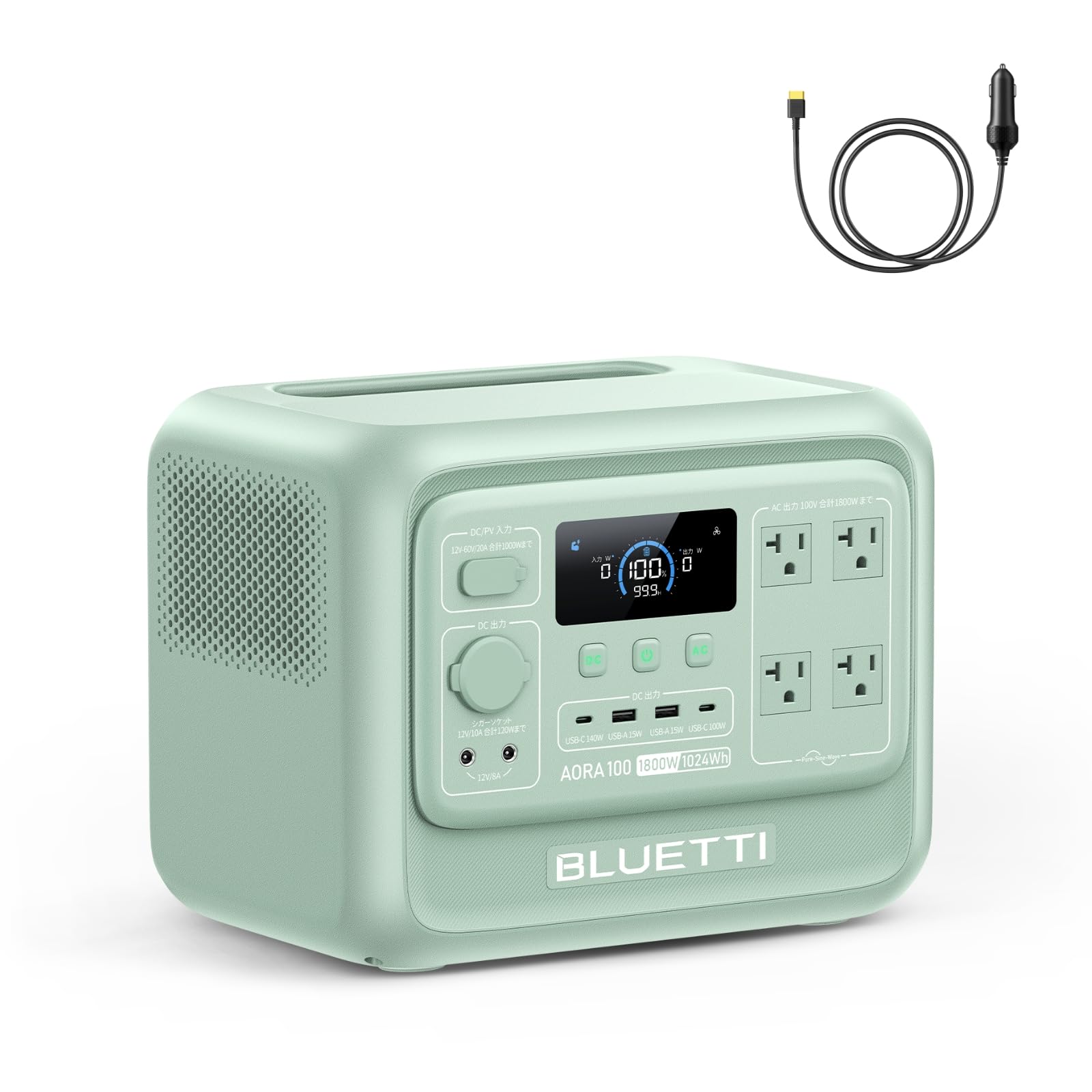 Amazon.co.jp: BLUETTI ポータブル電源 AORA 100 V2 日本限定モデル