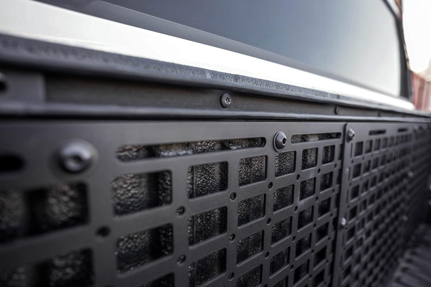 Rago Fabrication Bed Cab Molle Panels for The 2022-2026 Toyota Tundra 3rd Gen | Utilizes Factory Bed Rail | Molle Pattern Offers Diverse Mounting Solutions | Made in The USA