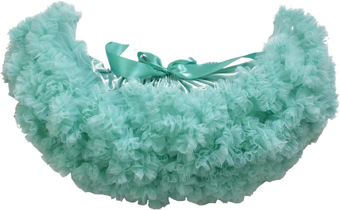 Girl Dress Fluffy Tulle Pleated Tutu Skirt Princess Ballet Dance Pettiskirt Tiered
