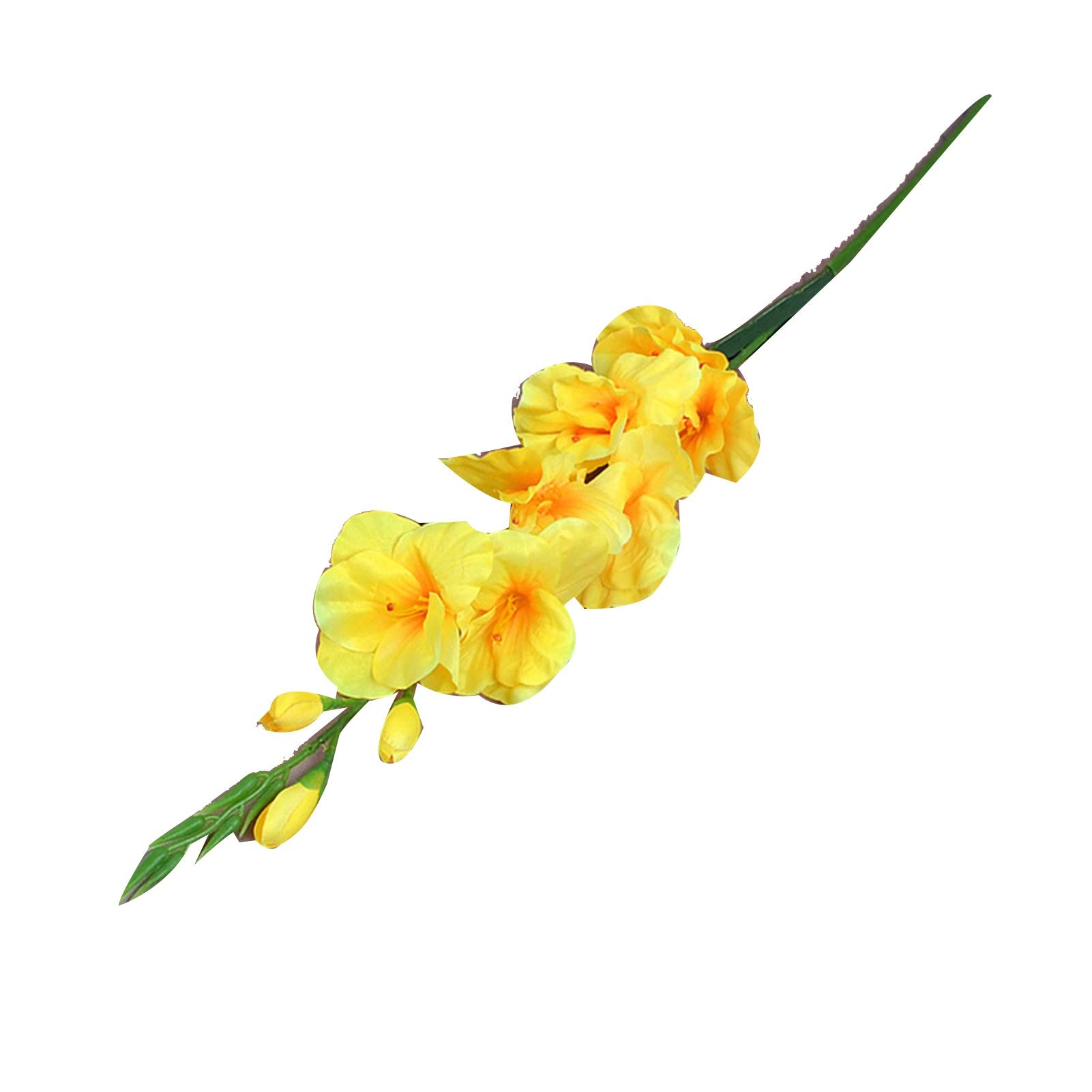 Gladioli artificiels real touch pour une decoration de table de mariage reussie