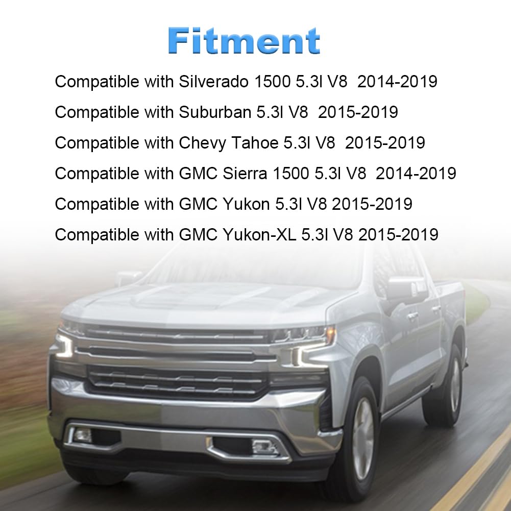 Cylinder Head Gasket Set Compatible with 2014-2019 Chevy Silverado 1500 Suburban Chevy Tahoe, GMC Sierra 1500 Yukon XL 5.3L V8 L83 Replacement for HGS4308 HS26744PT HS54996 HS8429 12657968