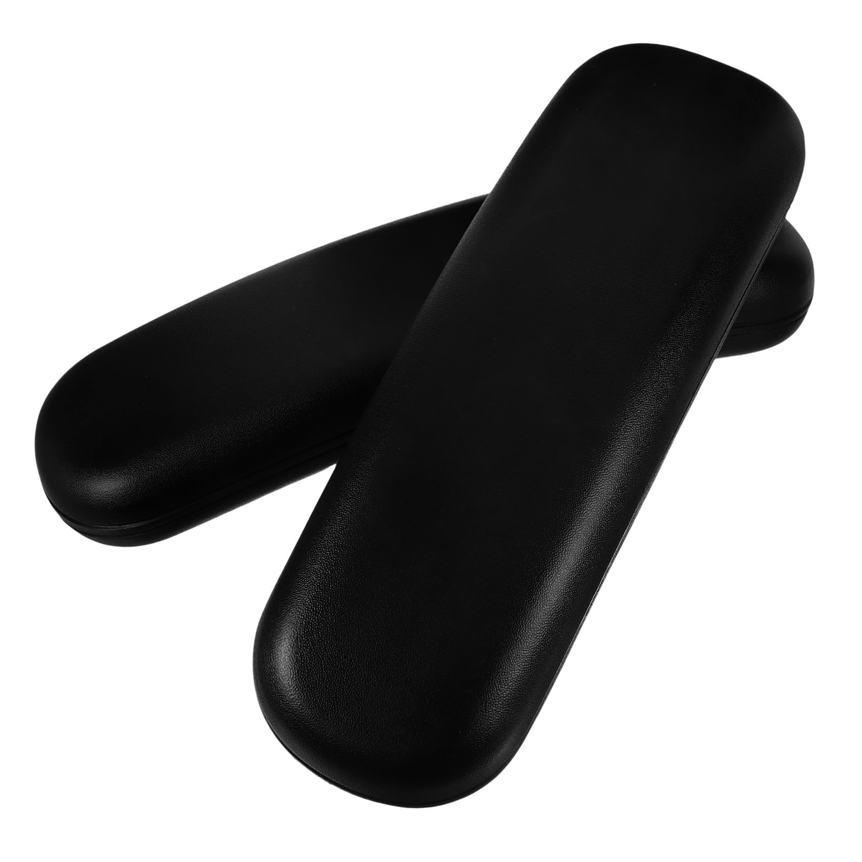 PU Material Bürostuhl Armlehnen Ersatzpolster Komfortable Verstellbare Armauflage für Drehstuhl Passend für Bürostuhl und Schreibtischstuhl Ergonomisch Weich und Strapazierfähig