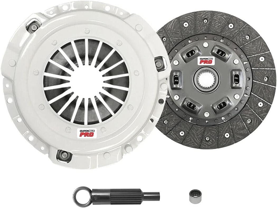 ClutchMaxPRO Heavy Duty OEM Clutch Kit with Slave Cylinder Compatible with 1986-1987 Ford Aerostar 1985-1987 Ford Bronco II Ford Ranger 2.0L 2.3L 2.8L 2.9L 3.0L (CP07048HDWS-CK)