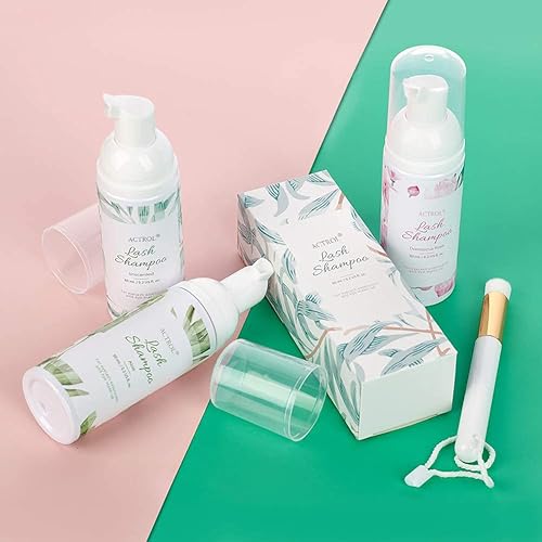 Miniatura 24 de Limpiador de extensiones de pestañas Aloe 1L Natural Lash Extension Shampoo Professional Eyelid Foaming Cleanser Parabenos & Sulfate Free