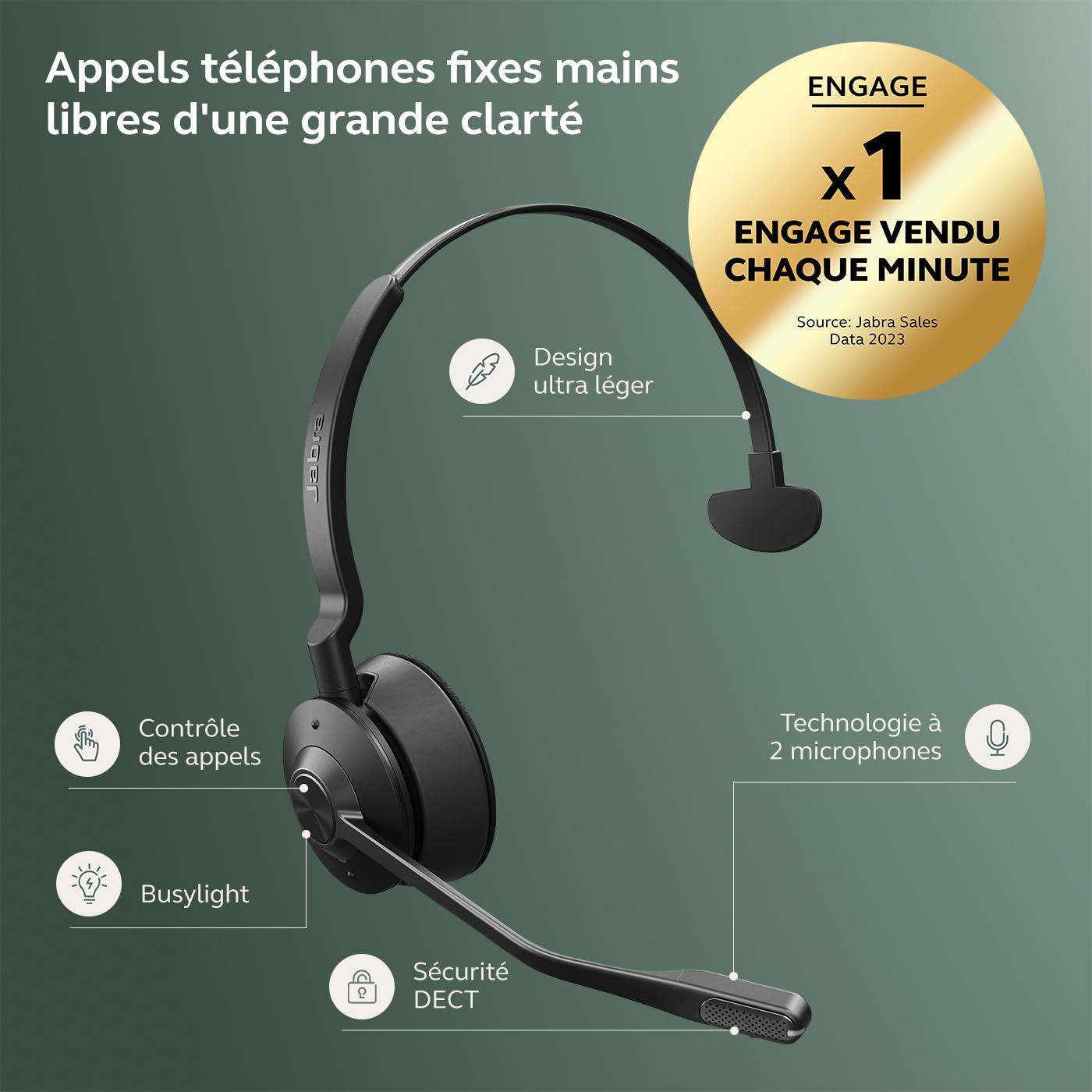 Jabra Engage 45 SE Mono
