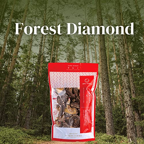 Dried Shiitake Mushroom, Dehydrated Premium Shiitake Mushroom In Whole Size, Non-Gmo, Vegan, Natural Grown In Japan 3.5Oz (100G) Himeno Ichirou Shouten #TOP5