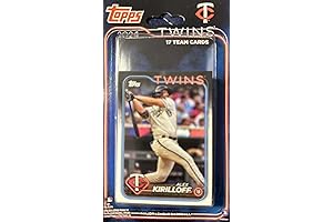 Minnesota Twins 2024 Topps Factory Sealed 17-Card Team set, Carlos Correa, Jordan Balazovic Rookie