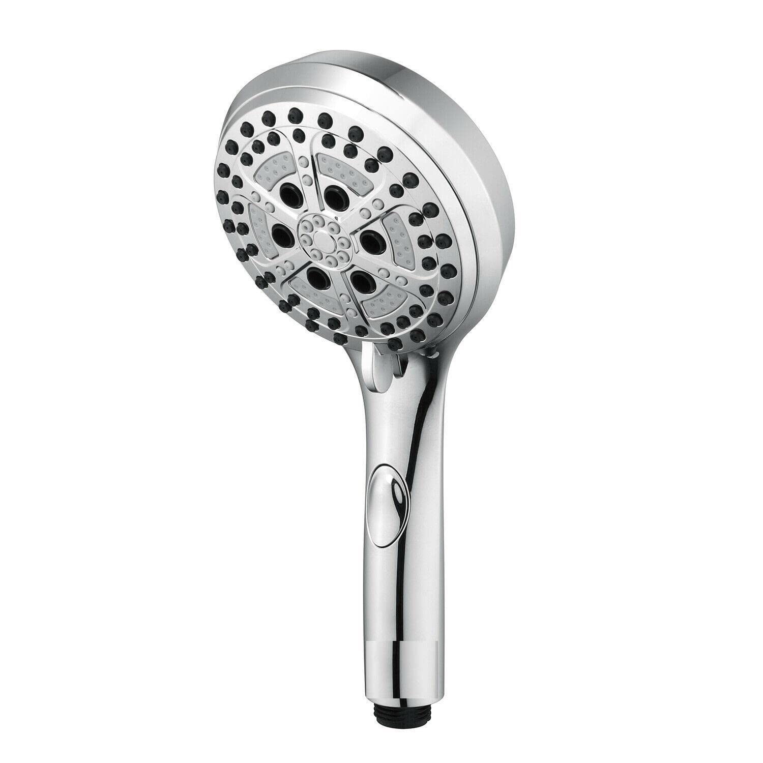 Pommeau de douche multifonction 5 jets réglables avec jet pluie relaxant