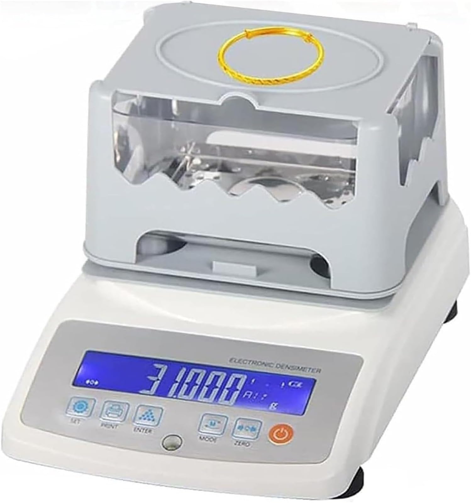 Tester czystości złota K Value Cyfrowy elektroniczny analizator metali szlachetnych Maszyna do badania czystości złota w sztabkach biżuterii(600A)
