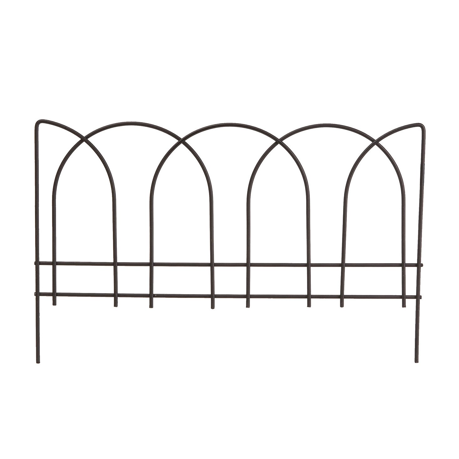 Panacea 89050 Arches Garden Edge, Black