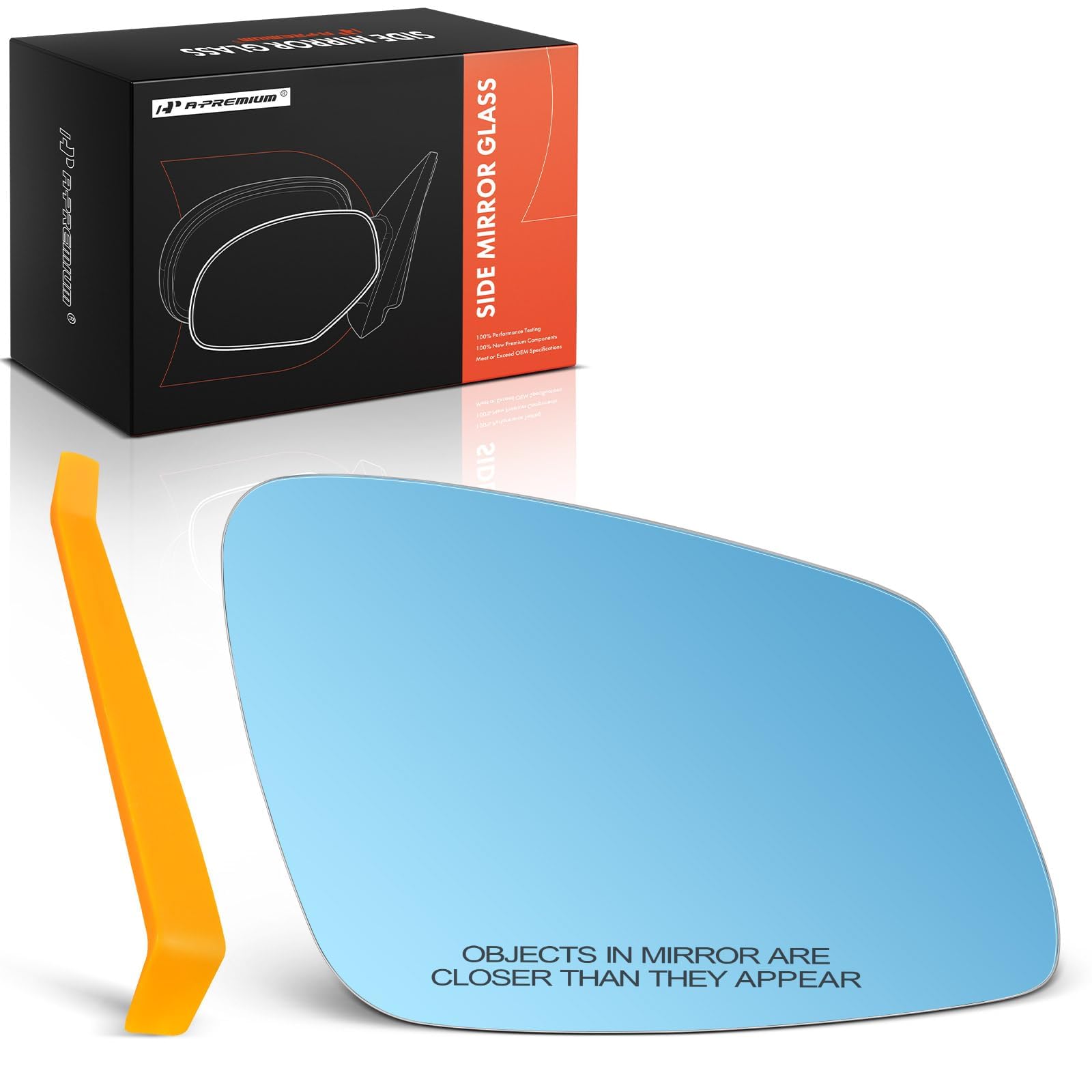 Passenger Side Mirror Glass Replacement For BMW 5 & 7 Series (2009-2016) - Heated & Autodimming