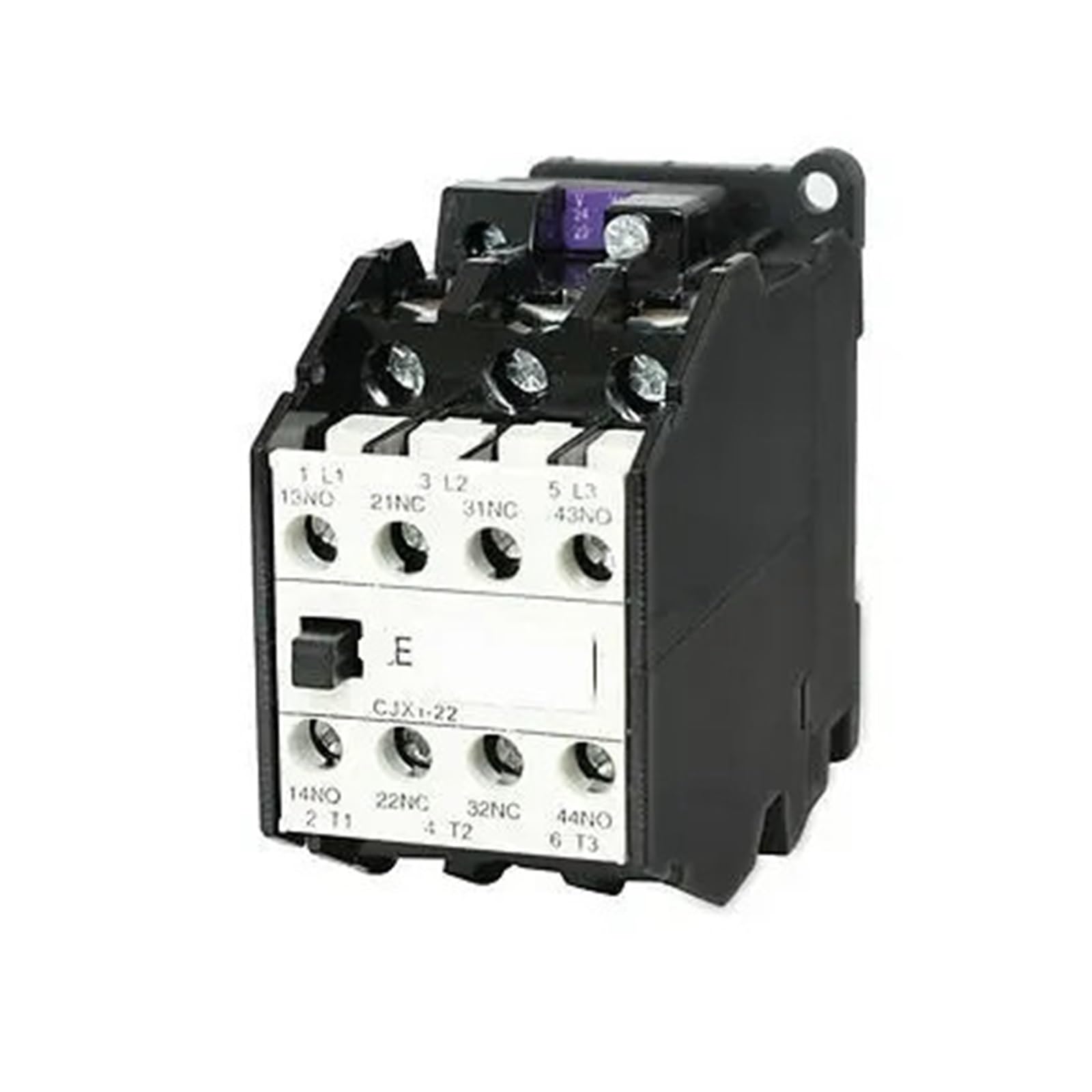 JJHQOKYNA CJX1-22 AC contactor 24V 50Hz Coil 22A 3 Phase Pole 2NO + 2NC