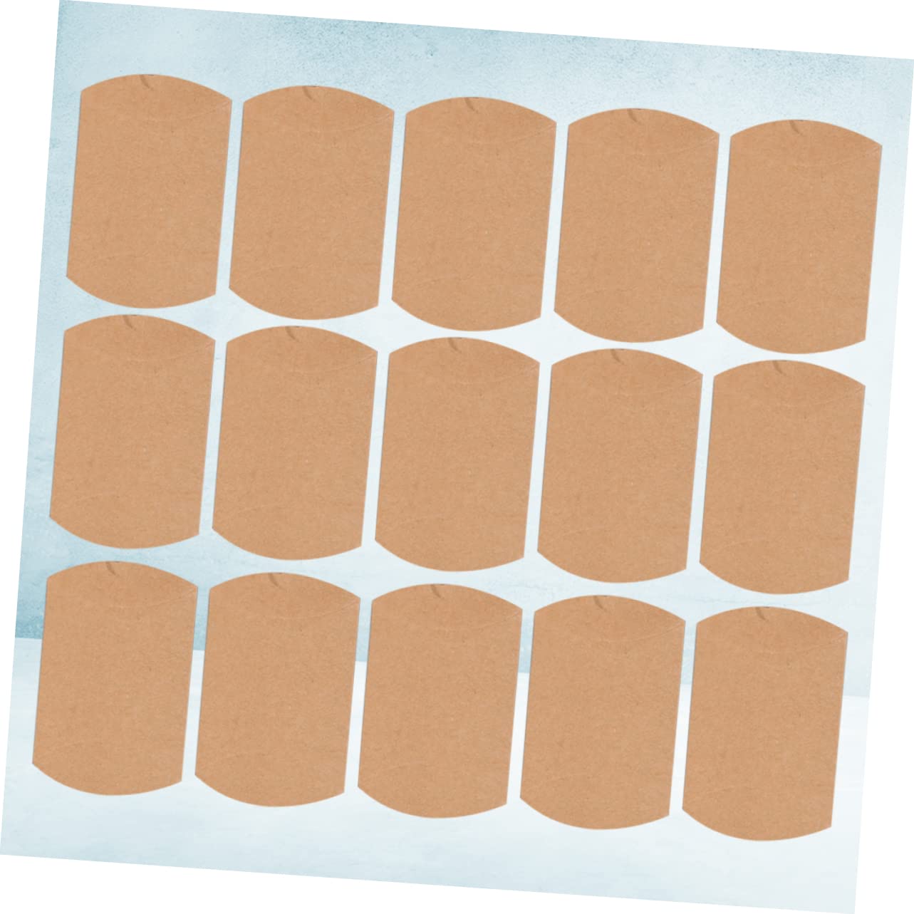 Anneome 120pezzi Scatole Kraft Forma Di Cuscino Con Corda Per Confezionamento Regali e Dolci Contenitori Per Feste e Eventi Scatoline Decorative Per Compleanni e Matrimonio