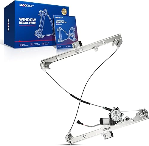 KAX 741-644 Elevalunas eléctrico y conjunto de motor Reemplazo del lado del conductor delantero izquierdo compatible con Silverado Sierra Escalade