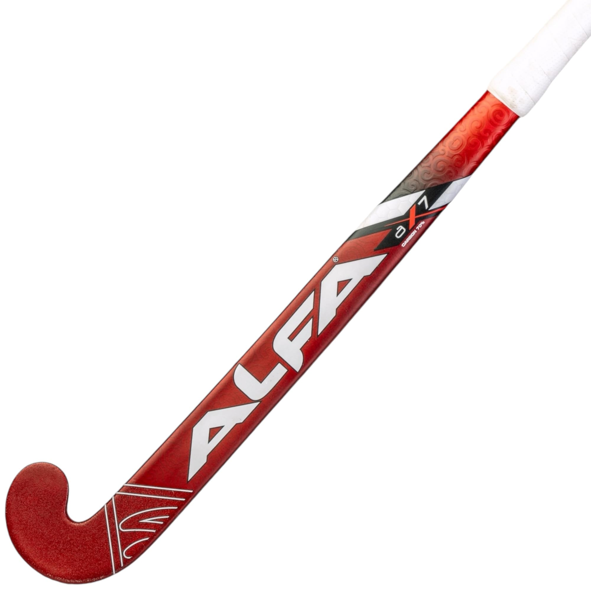 A L F A AX7 Composite Hockey Stick with Stick Bag (Extra Low Bow, 37") 1