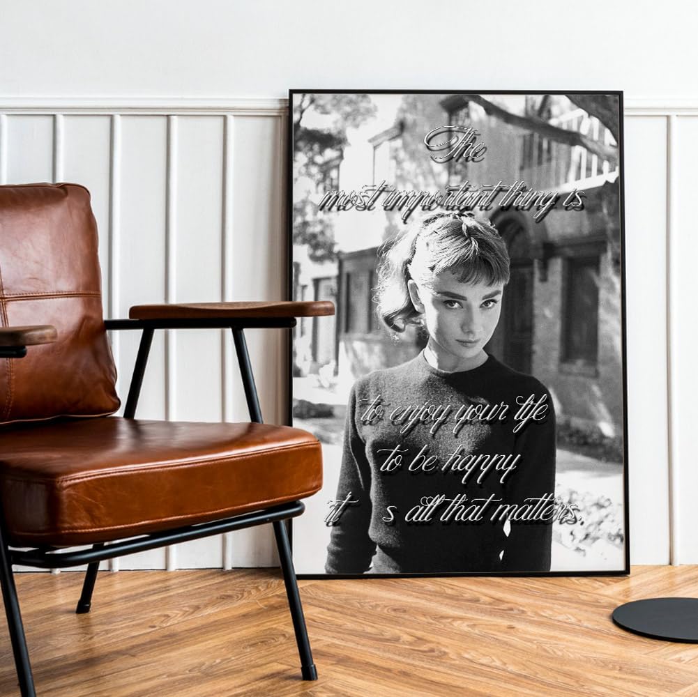 オードリーヘップバーン　ポスター Amazon.co.jp: オードリーヘップバーン モダン エレガント