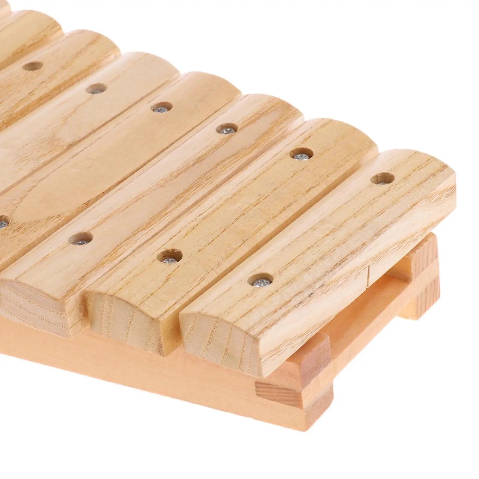 instrumento xilófono Xilófono De Madera De 15 Notas Con 2 Mazos De Diseño Exquisito.