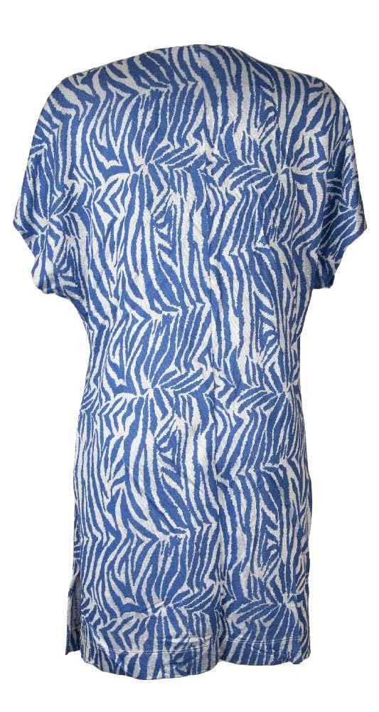 RAGNO Kaftan damska sukienka z obniżonym rękawem z wiskozy morskiej plaża odzież plażowa artykuł D512DE Kaftan