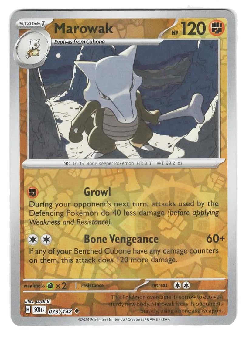 Amazon.com: Pokemon - Marowak 073/142