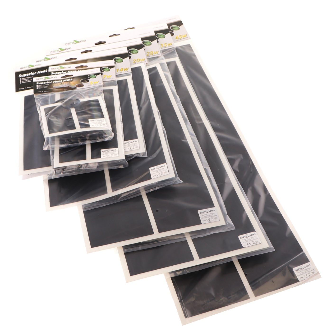 ReptiZoo - Tappetino riscaldante per sistema a rack, 35 Watt (SHM35)