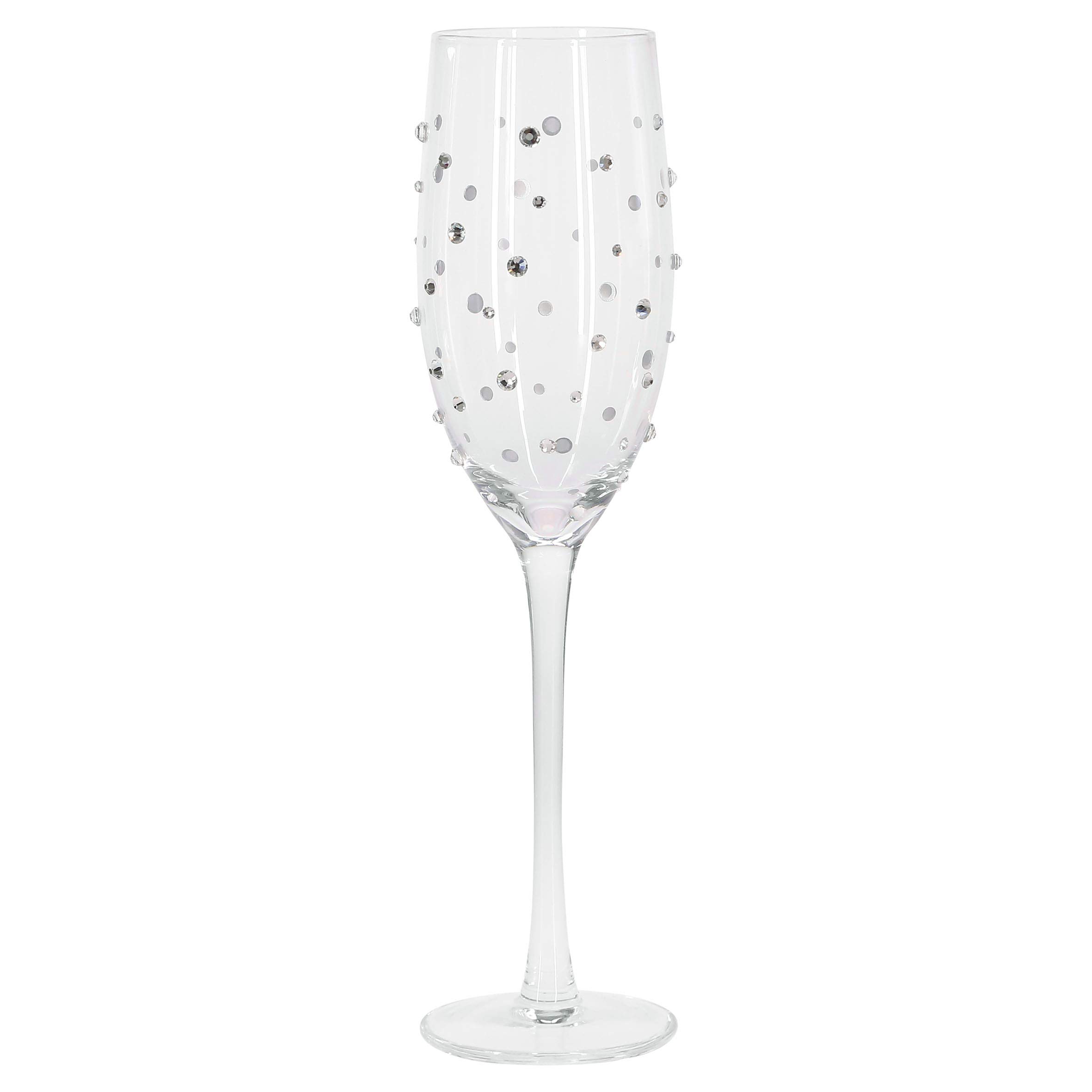 Flûte en cristal Empress DIA015 éclat d'exception et design raffiné