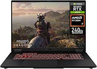 ASUS Laptop Gamer TUF Gaming A18 NVIDIA GeForce RTX 5070 AMD Ryzen 7 260 32GB RAM 1TB SSD 18" Windows 11 Home Teclado en Ingles