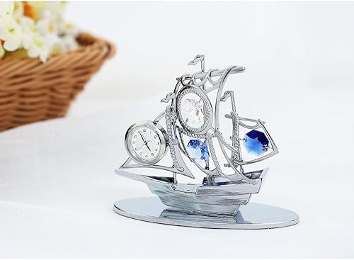 Miniatura 3 de Matashi MTCL13025 - Adorno de mesa, color plateado