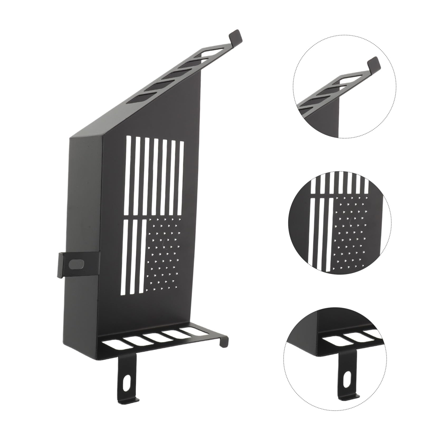 PRETYZOOM 2 Cajas De Almacenamiento Para Puerta De Coche Organizador De Acero Inoxidable Para Puerta De Coche Laterales Bolsillo De Almacenamiento Organizador De Acero