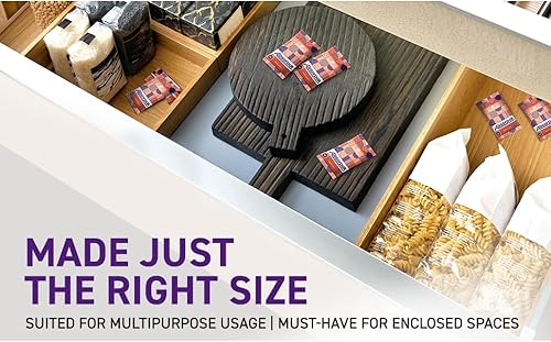 Miniatura 4 de Absorpak - Paquetes de desecantes para almacenamiento, paquetes de gel de sílice para control de humedad, 500 unidades pequeñas (0.07 onzas cada